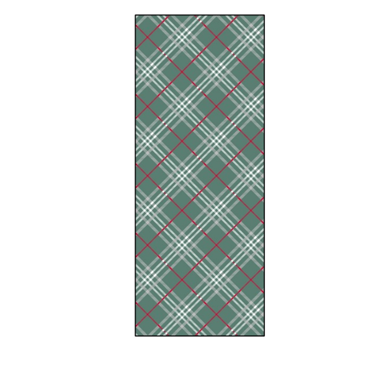 slide 1 of 1, December Home DH PAPER ROLL WRAP OFF PLAID 30X45SQFT, 1 ct