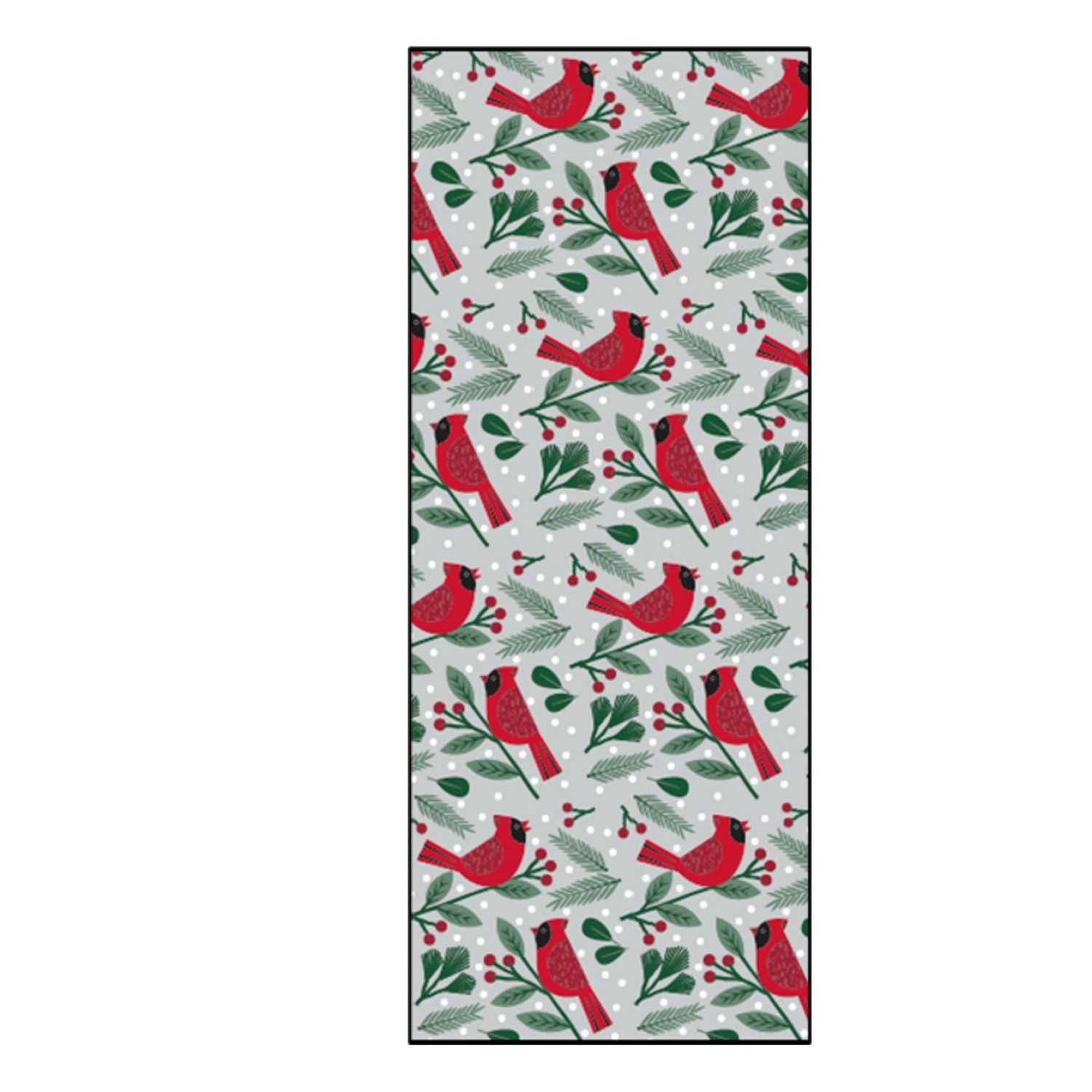 slide 1 of 1, December Home DH PAPER ROLL WRAP CARDINALS 30X45SQFT, 1 ct