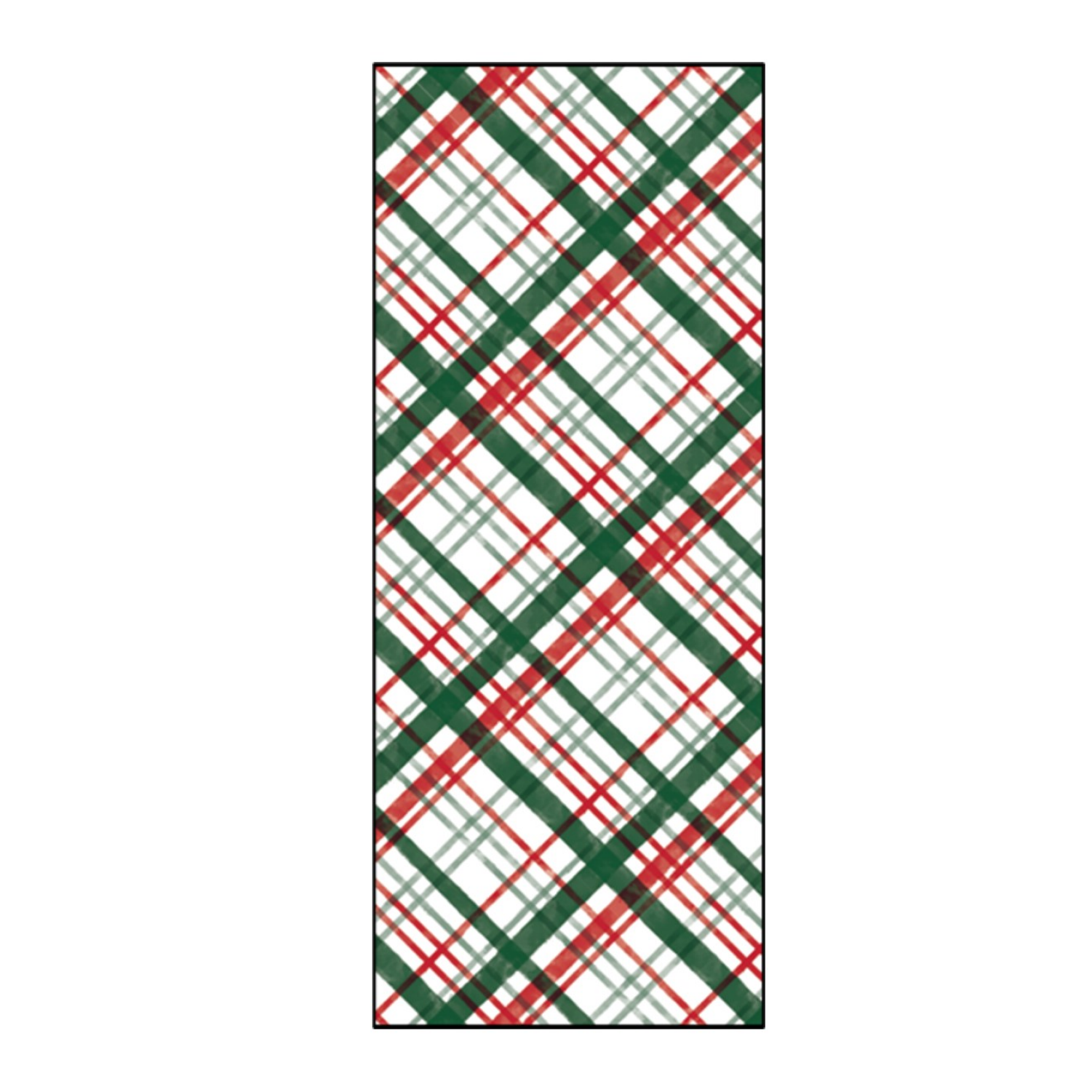 slide 1 of 1, December Home DH PAPER ROLL WRAP PLAID 30X45SQFT, 1 ct