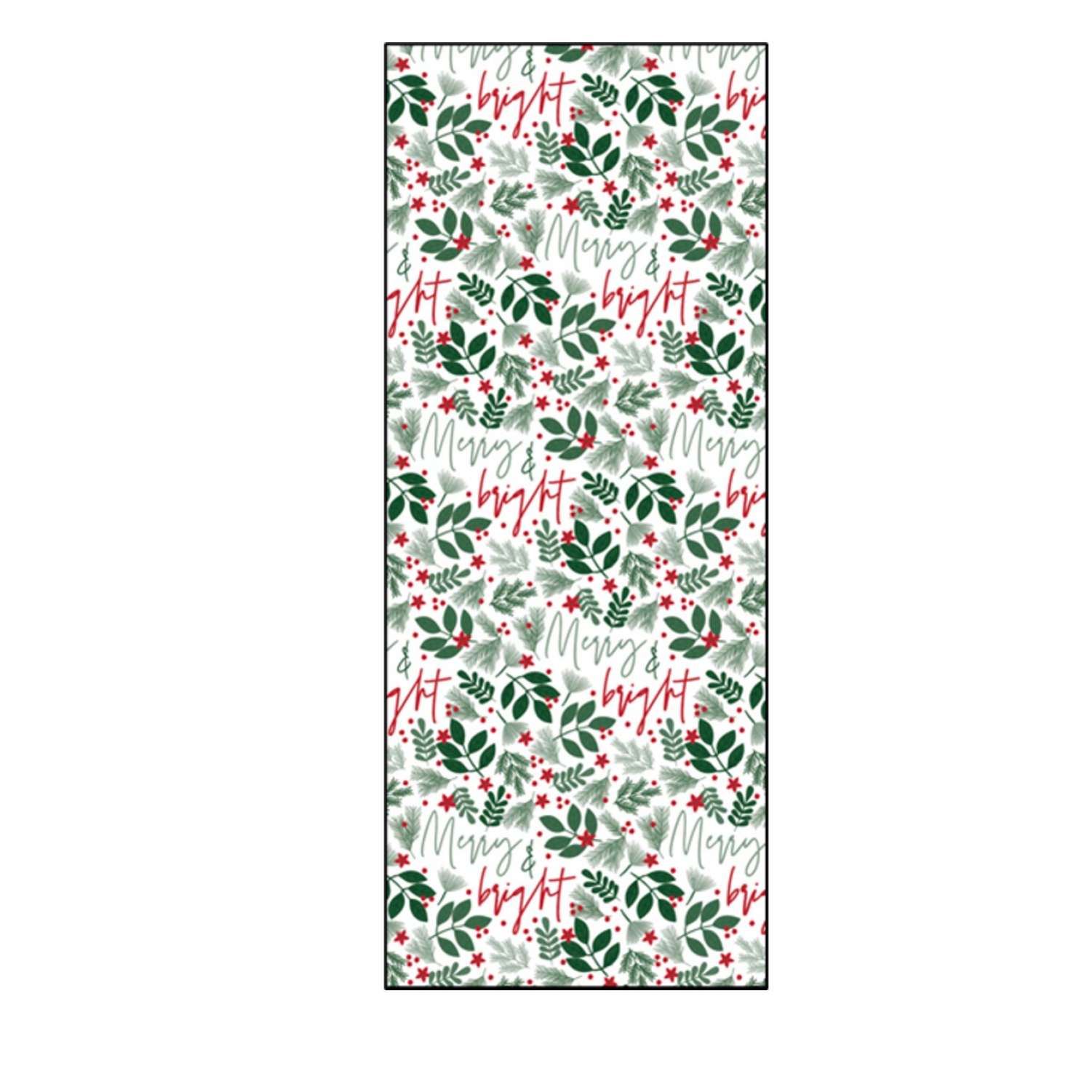 slide 1 of 1, December Home DH PAPER ROLL WRAPMERRY&BRIGHT 30X45SQFT, 1 ct