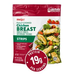 Grilled Chicken Breast Strips, 22 Oz