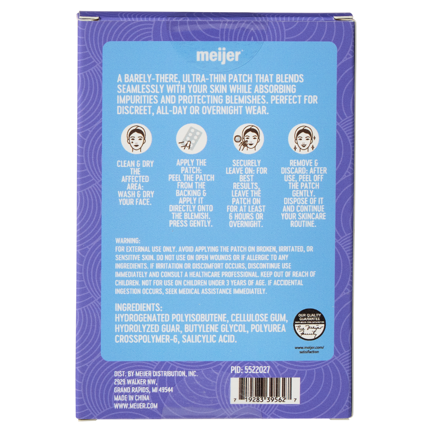 slide 2 of 2, Meijer Invisible Pimple Patches 39ct, 39 ct