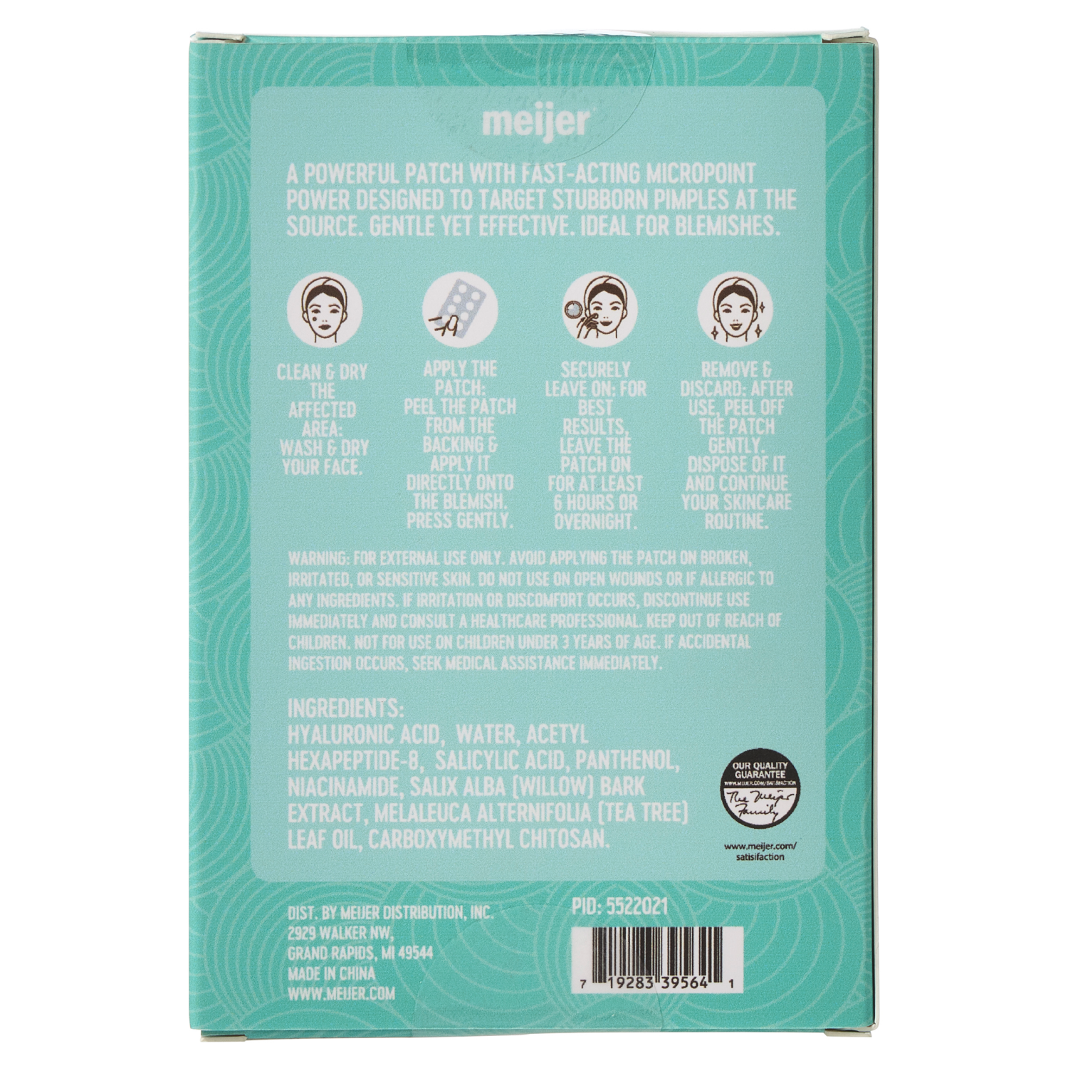 slide 2 of 2, Meijer Micropoint Pimple Patches 8ct, 8 ct