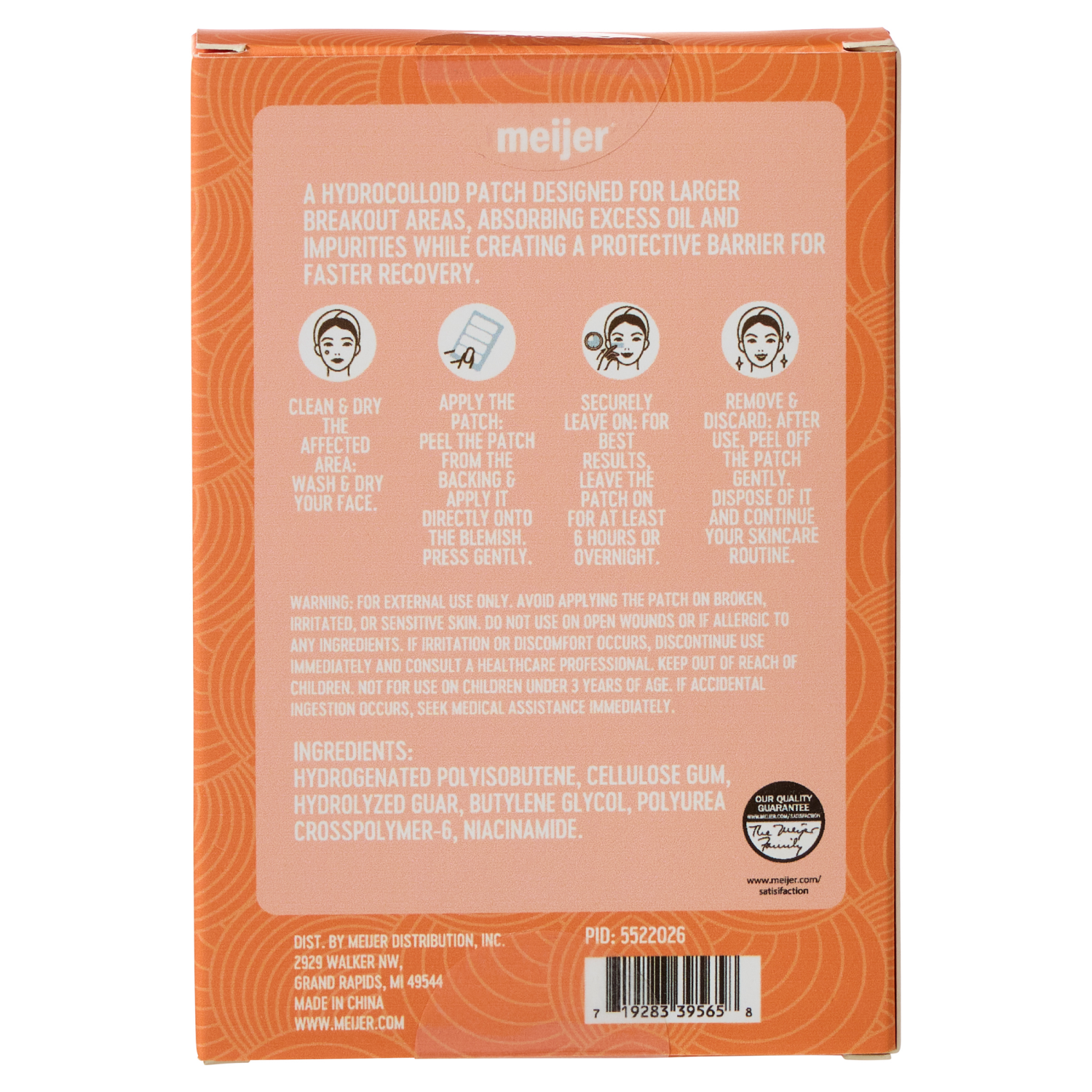 slide 2 of 2, Meijer Large Surface Pimple Patches 10ct, 10 ct