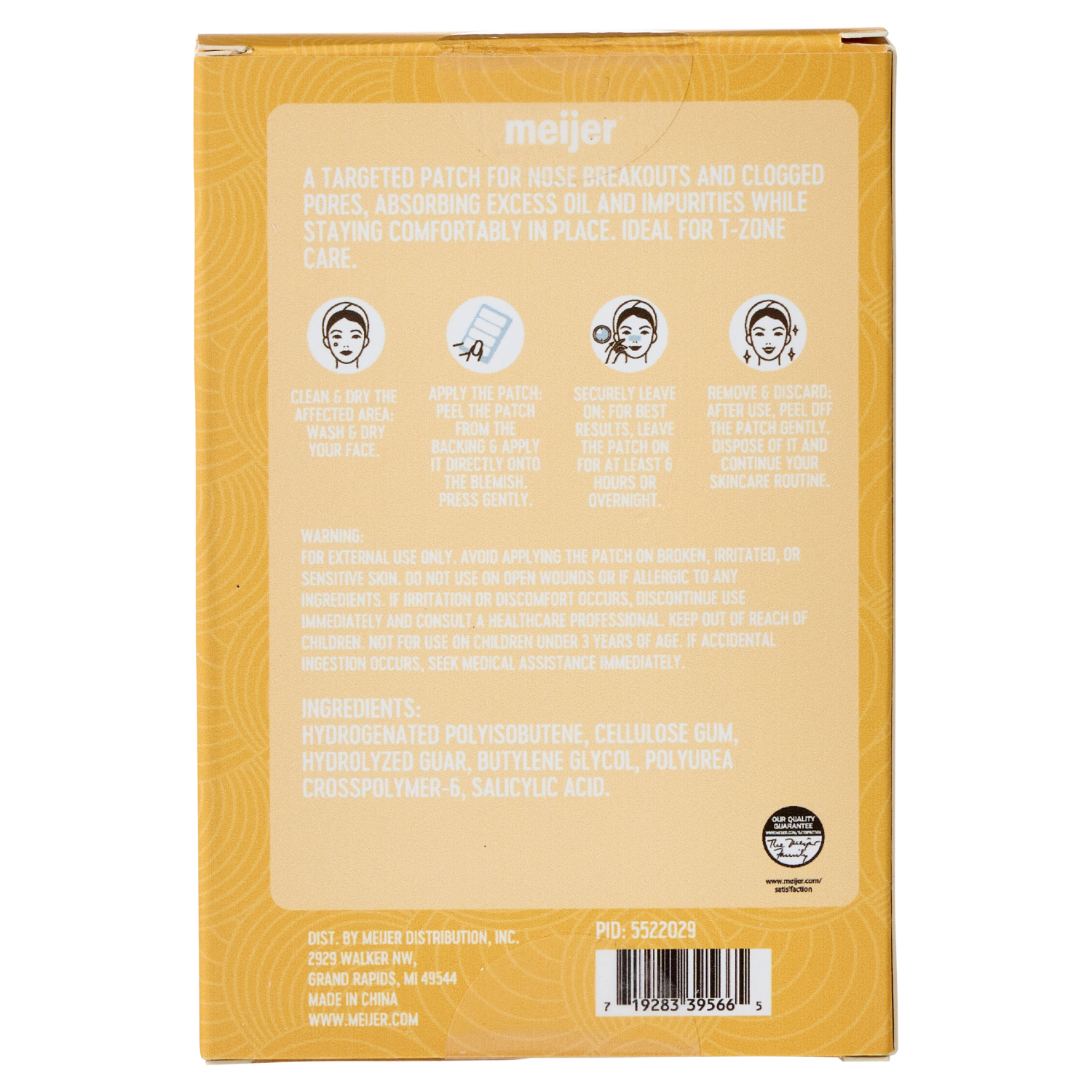 slide 2 of 2, Meijer Nose Pimple Patches 10ct, 10 ct