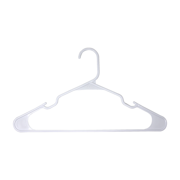 slide 5 of 5, ROOM & RETREAT R+R Hanger, White, 15 ct