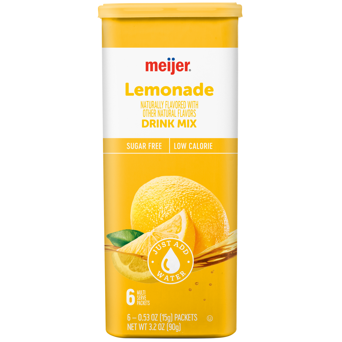 slide 1 of 5, Meijer Lemonade Drink Mix - 6 ct, 6 ct