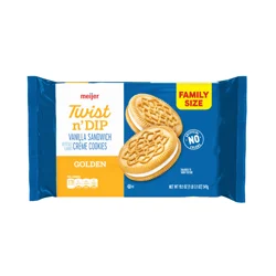 Meijer Golden Twist N Dip Cookies, Family Size, 19.1 Oz