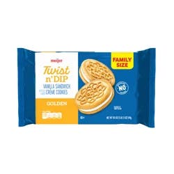 Meijer Golden Twist N Dip Cookies, Family Size, 19.1 Oz