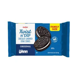 Meijer Cookies Twist N Dip Family Size 19.1 Oz