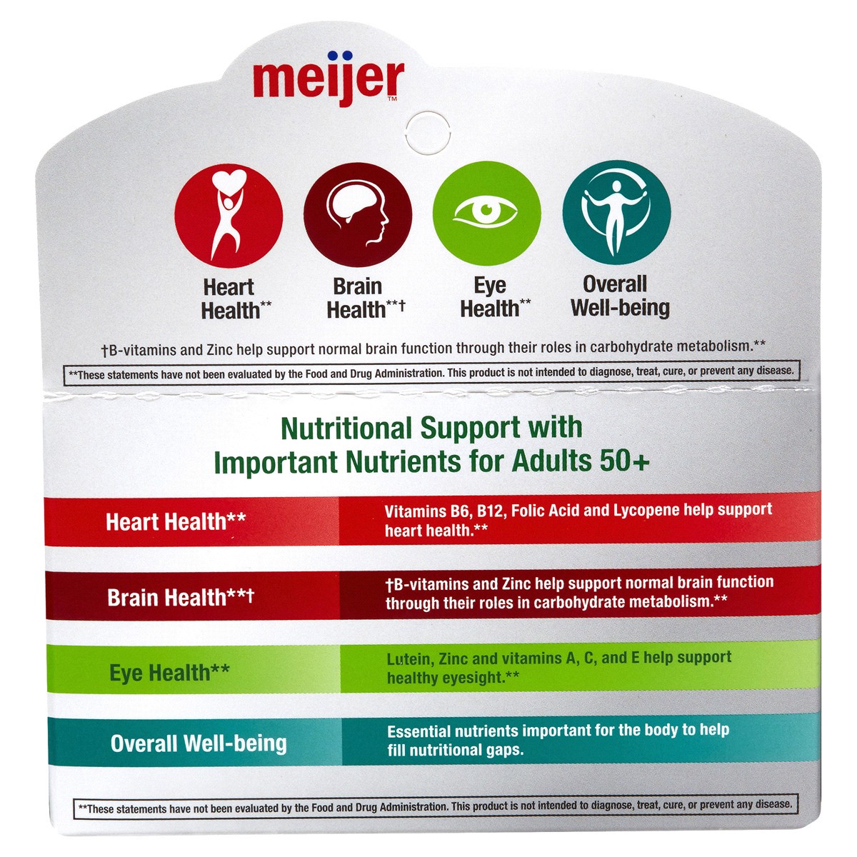 slide 2 of 3, Meijer Adults 50+ Century Multivitamin, 125 ct