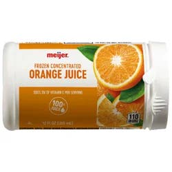 Meijer Frozen Orange Juice Concentrate