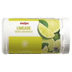 Meijer Frozen Limeade Concentrate