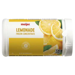 Meijer Frozen Lemonade Concentrate