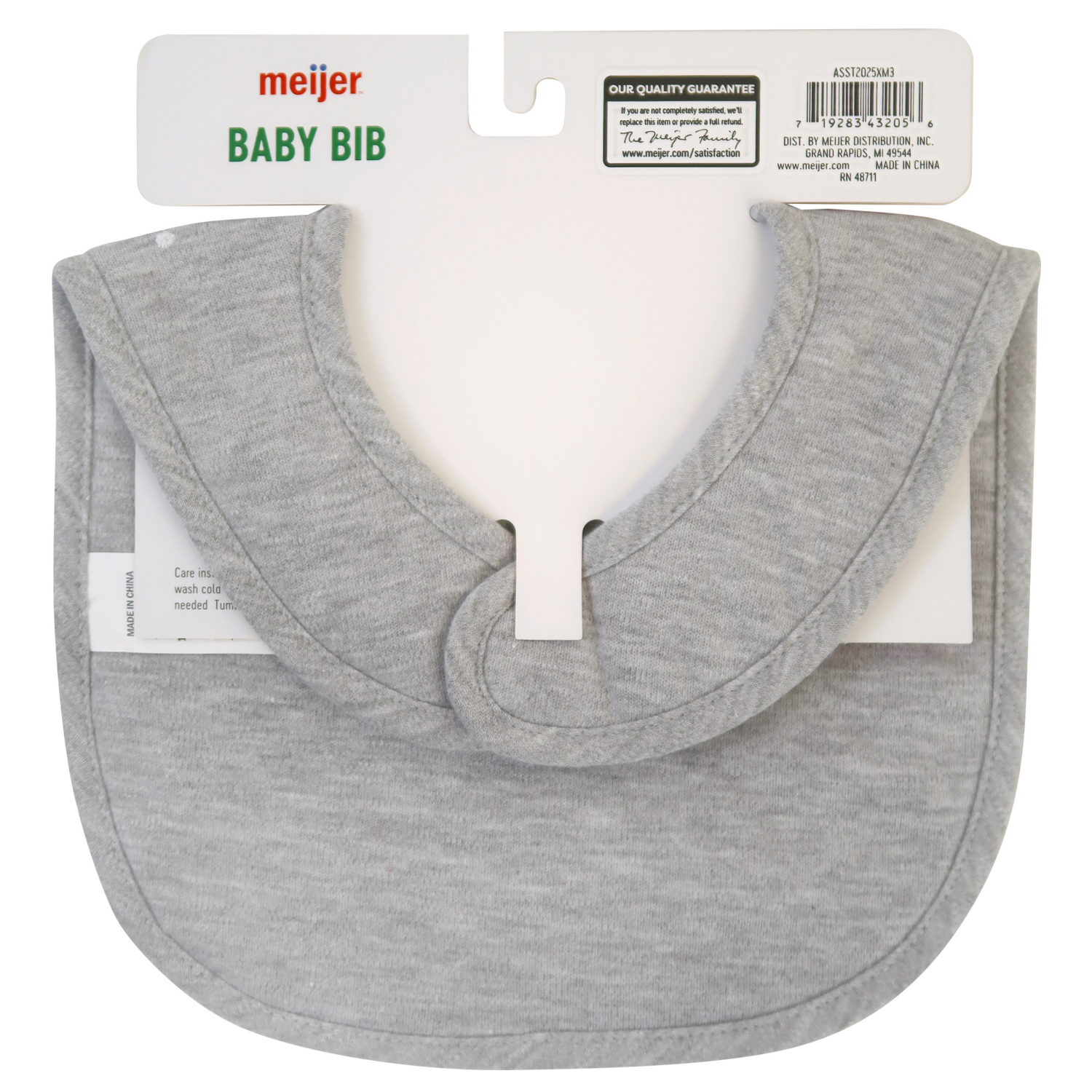 slide 2 of 4, MEIJER MOVE OVER SANTA BIB, 1 ct