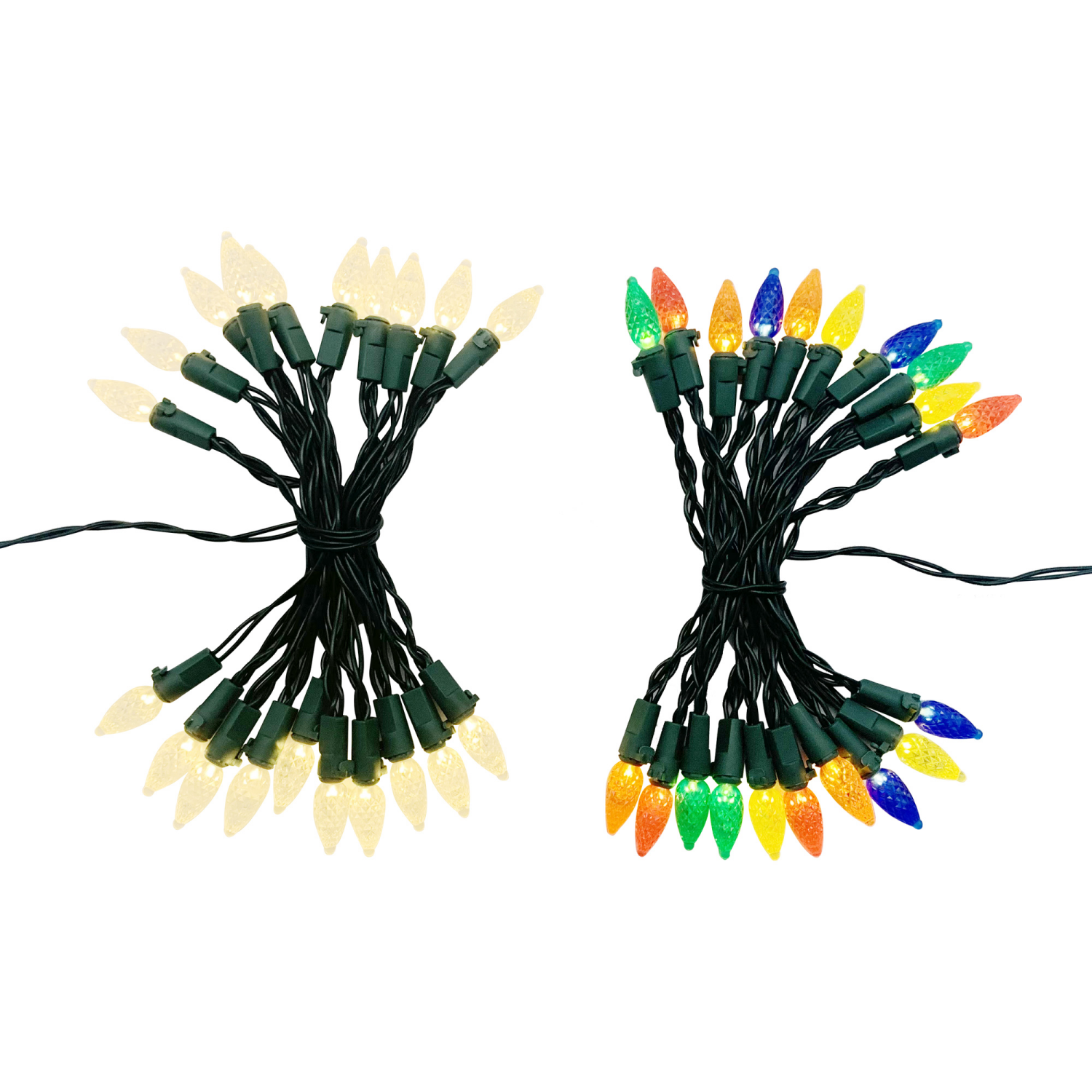 slide 1 of 5, December Home C3 LED Lights /, Assorted Styles, 20 ct; 6.3 ft