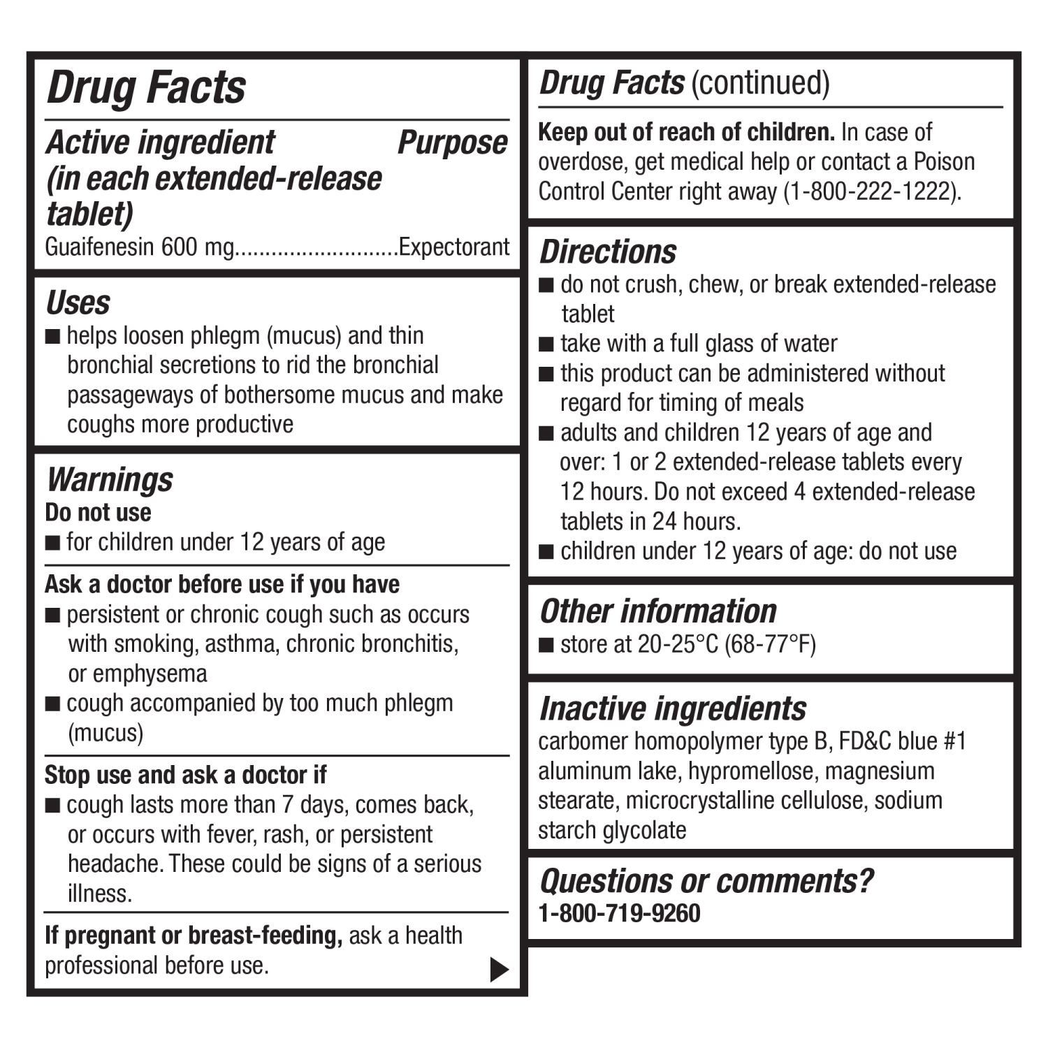 slide 2 of 7, Meijer Mucus Relief, Extended-Release Bi-Layer Caplets, 20 ct