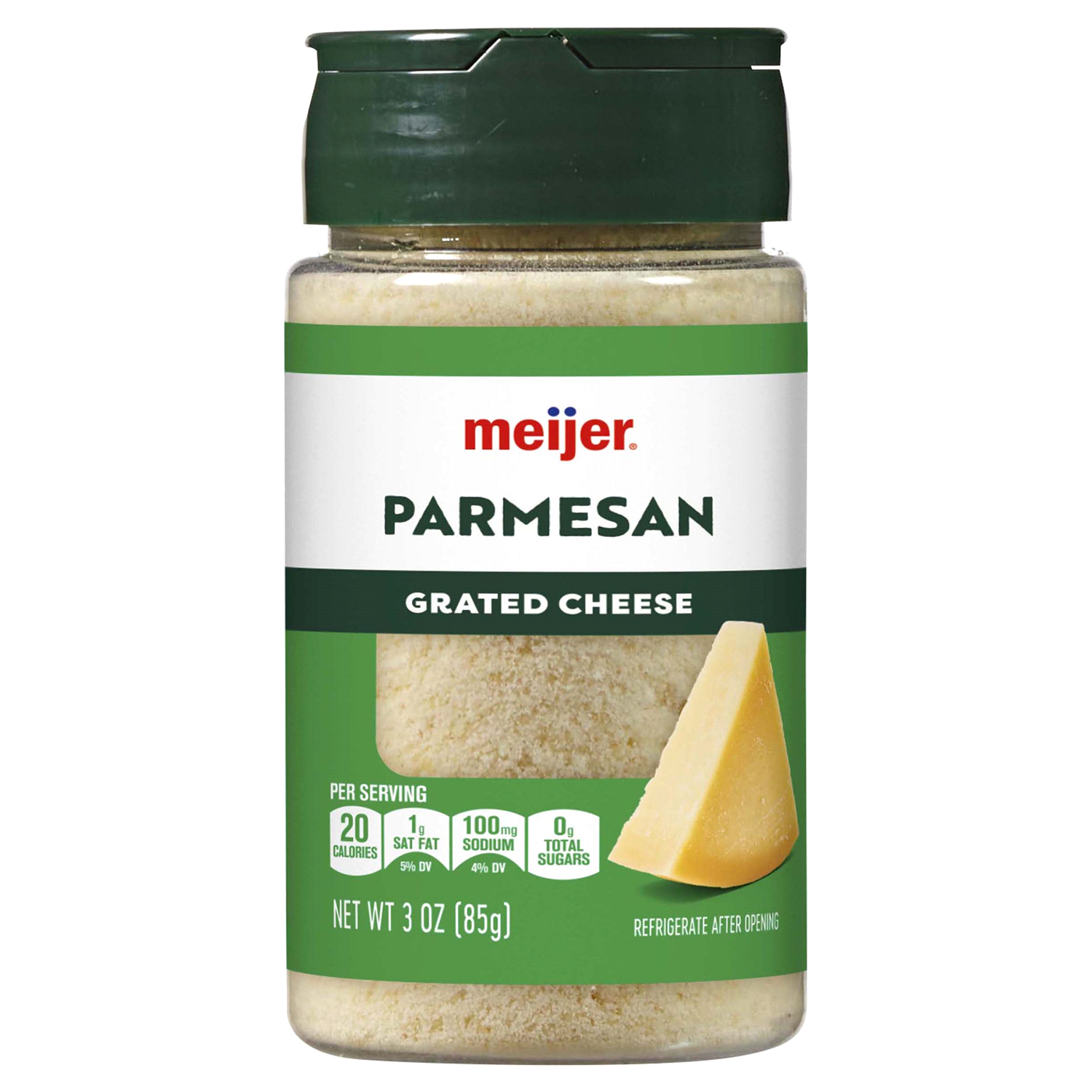 slide 1 of 4, Meijer Grated Parmesan Cheese, 3 oz