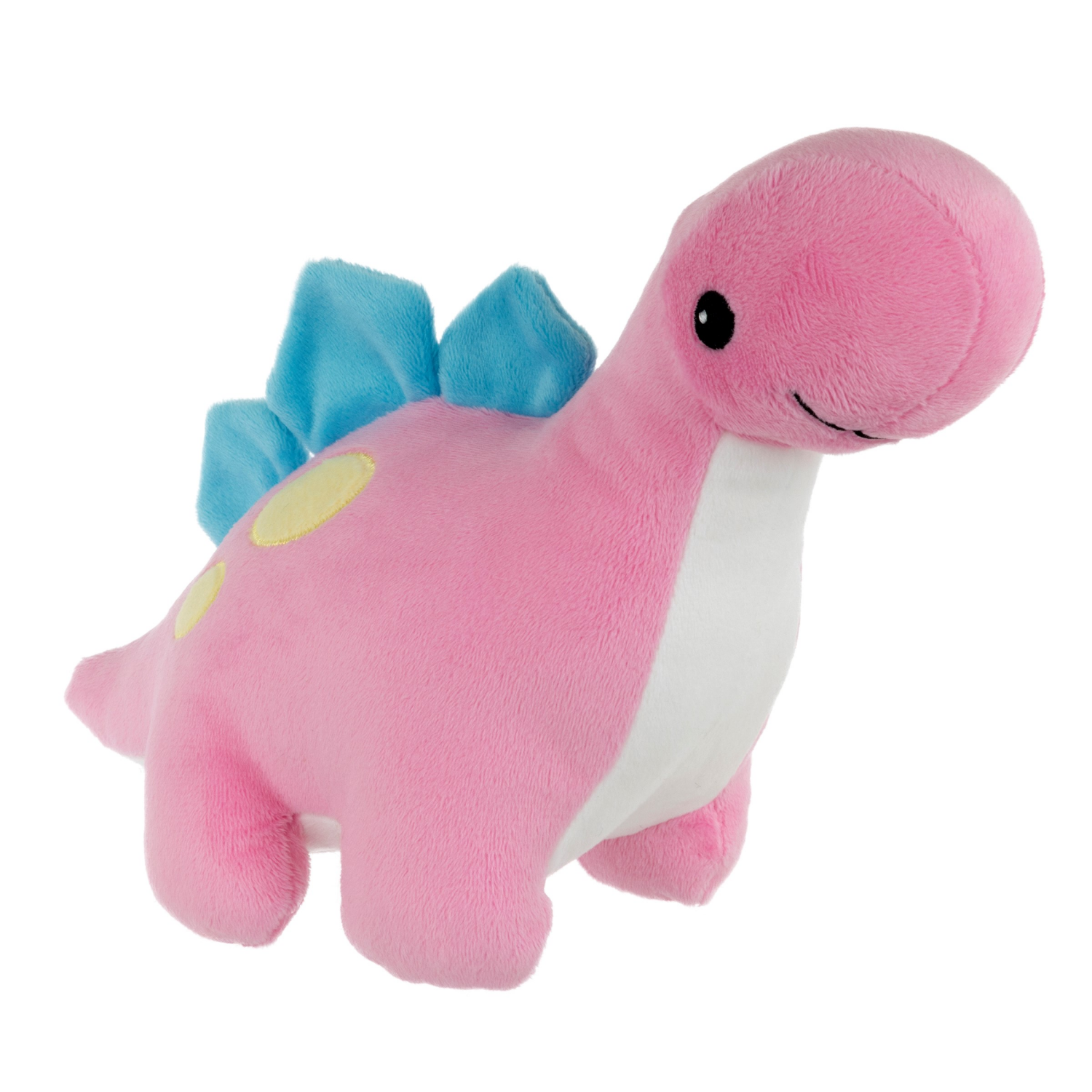 slide 4 of 4, Meijer Baby Plush Dinosaur, 9.5 In - 11 In, 3 Pk, Assorted Colors, 3 ct