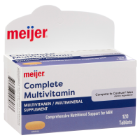 slide 10 of 29, Meijer Complete Multivitamin for Men, 120 ct