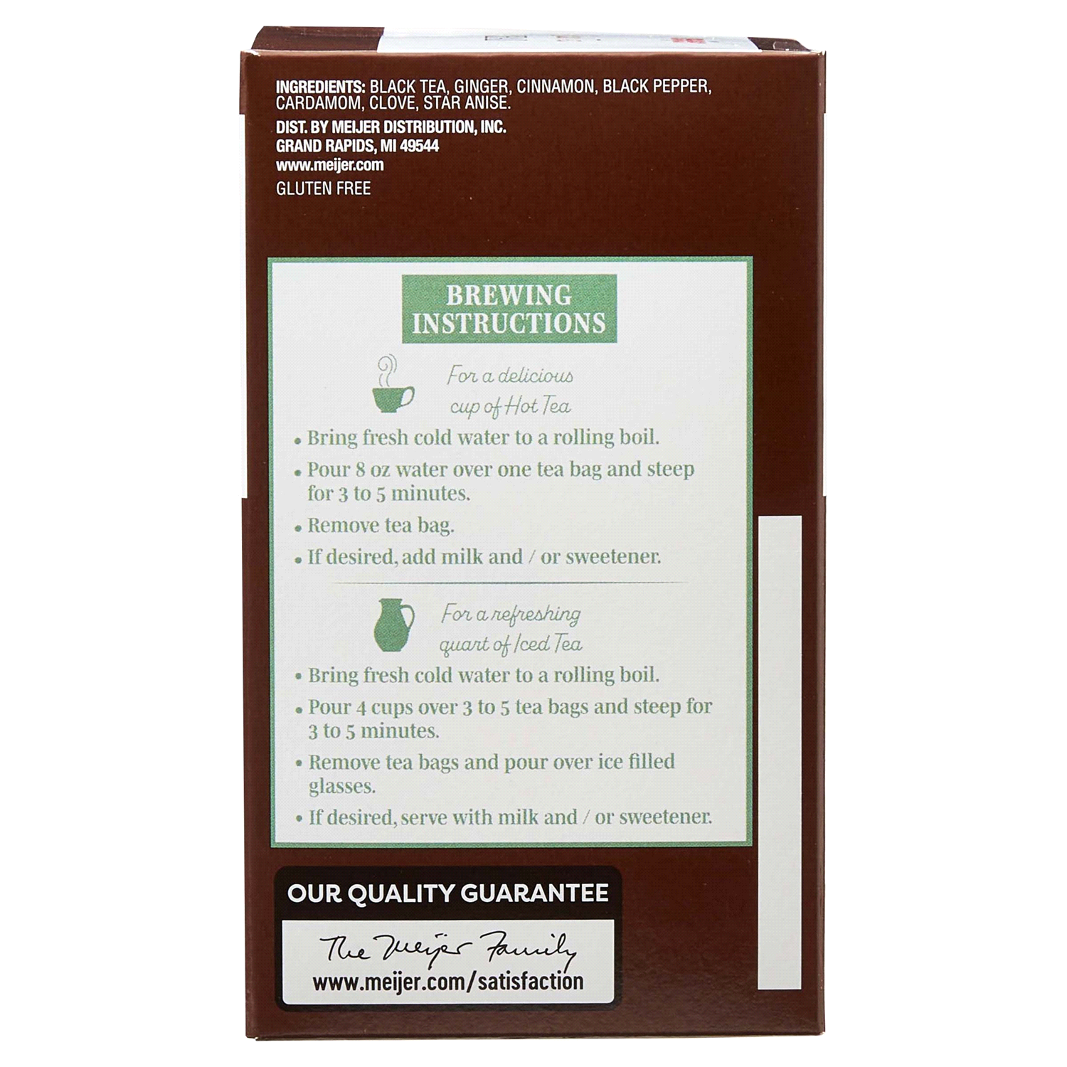 slide 2 of 5, Meijer Chai Tea - 20 ct, 20 ct