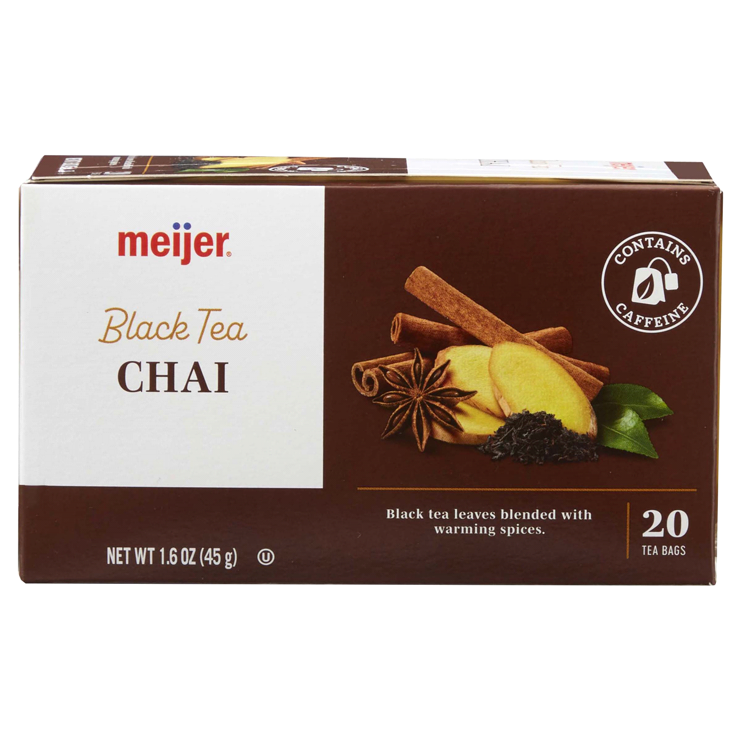 slide 3 of 5, Meijer Chai Tea - 20 ct, 20 ct