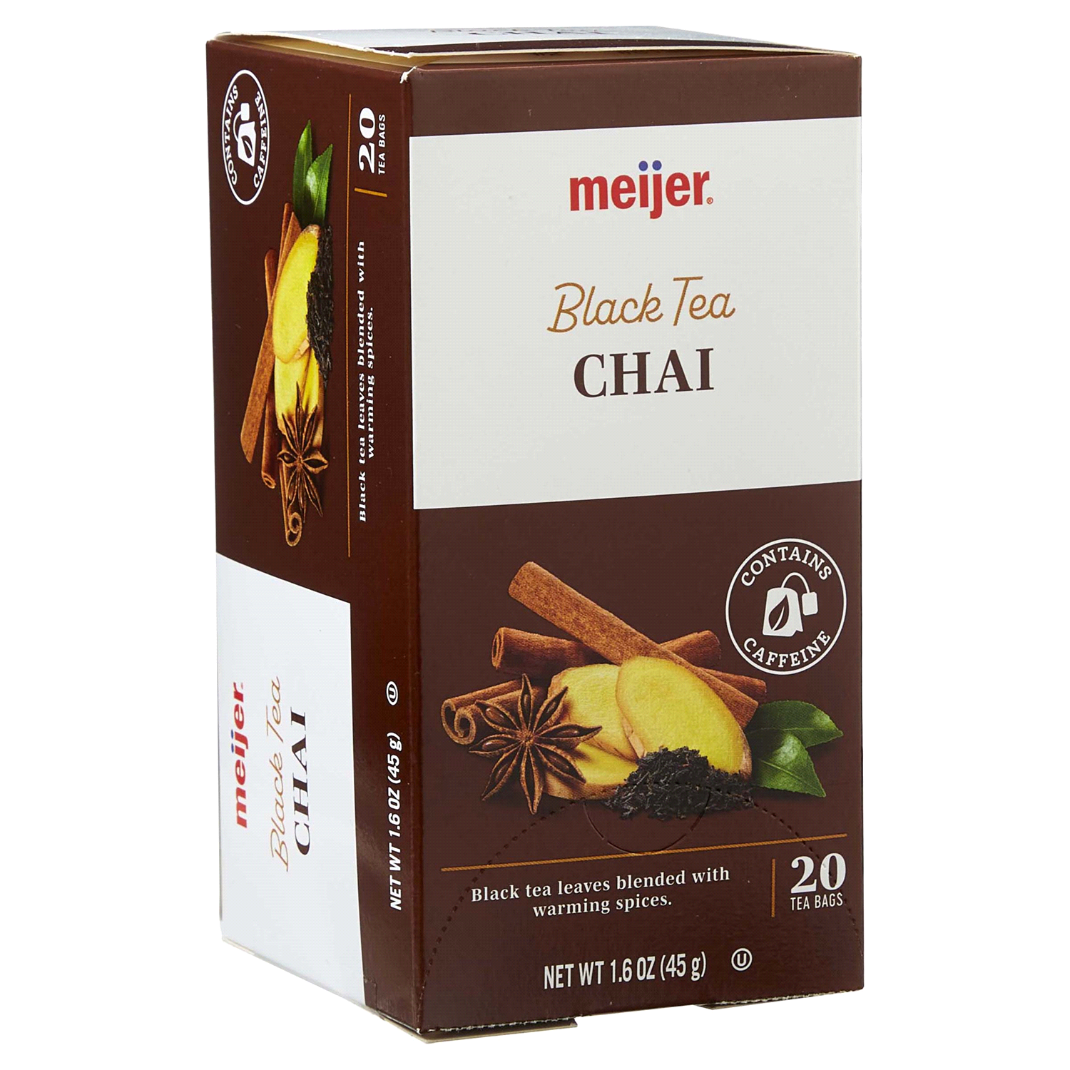 slide 4 of 5, Meijer Chai Tea - 20 ct, 20 ct