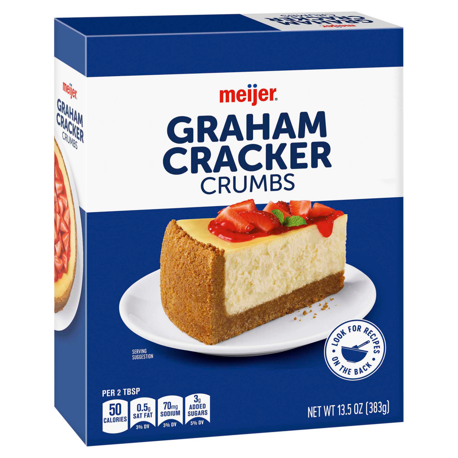 slide 4 of 5, Meijer Graham Cracker Crumbs, 13.5 oz
