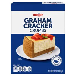 Meijer Graham Cracker Crumbs, 13.5 Oz