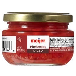 Meijer Diced Pimientos