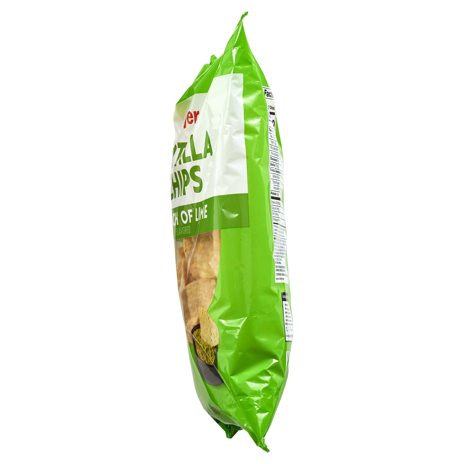 slide 2 of 4, Meijer Touch of Lime Tortilla Chips - 13 oz, 13 oz