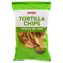 Touch Of Lime Tortilla Chips, 13 Oz