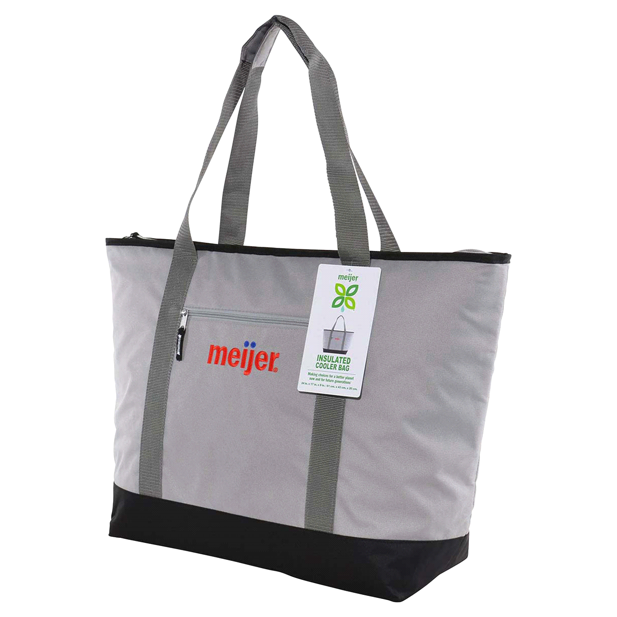 slide 5 of 8, Meijer Insulated Cooler Bag, 1 ct