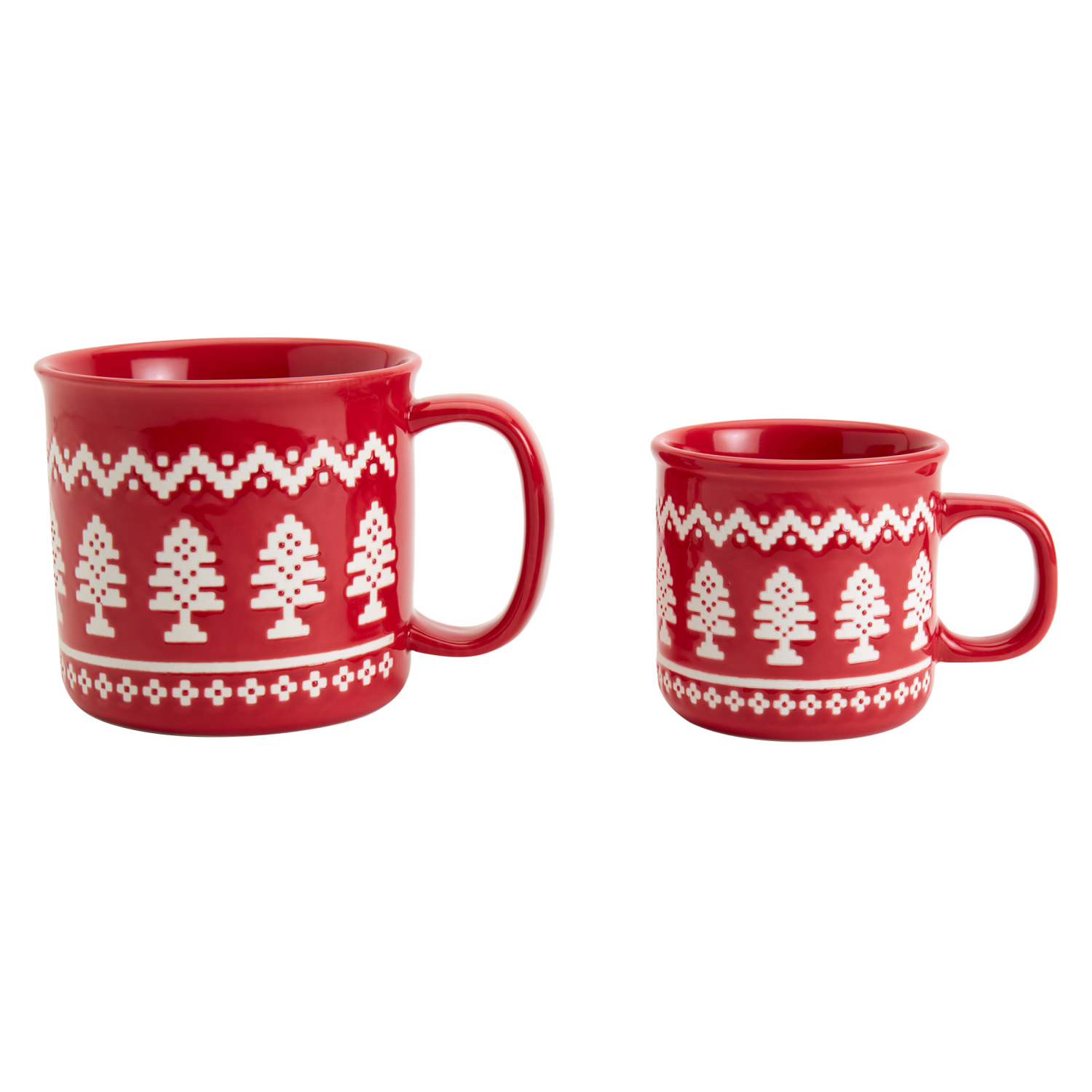 slide 1 of 1, December Home DH MOMMY & ME MUG SET 2PC RED, 2 ct