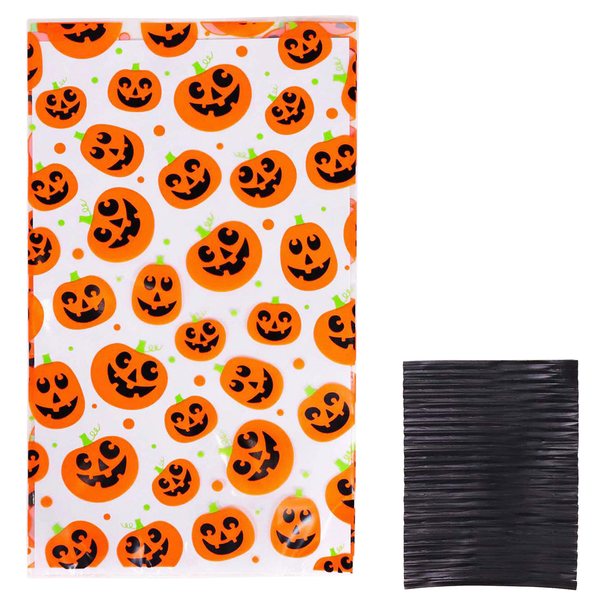 Meijer Corporate Seasonal Meijer Halloween Cello Treat Bag, 2 Assorted ...