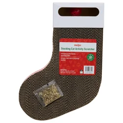 Meijer Holiday Socking With Ball Track Cat Scratch