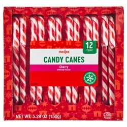 Meijer Cherry Candy Cane 12ct Box