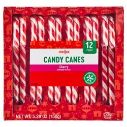 Meijer Cherry Candy Cane 12ct Box