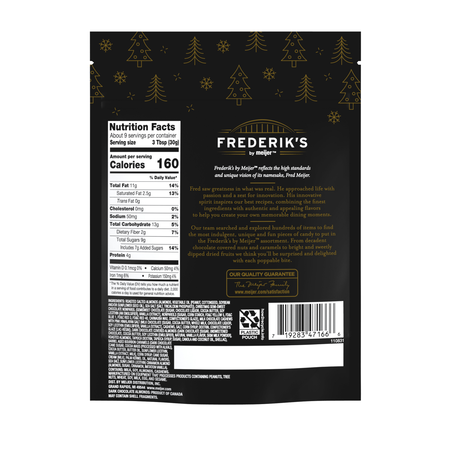 slide 2 of 2, FREDERIKS BY MEIJER Frederiks Midnight Cheer Snack Mix 9.5oz, 9.5 oz