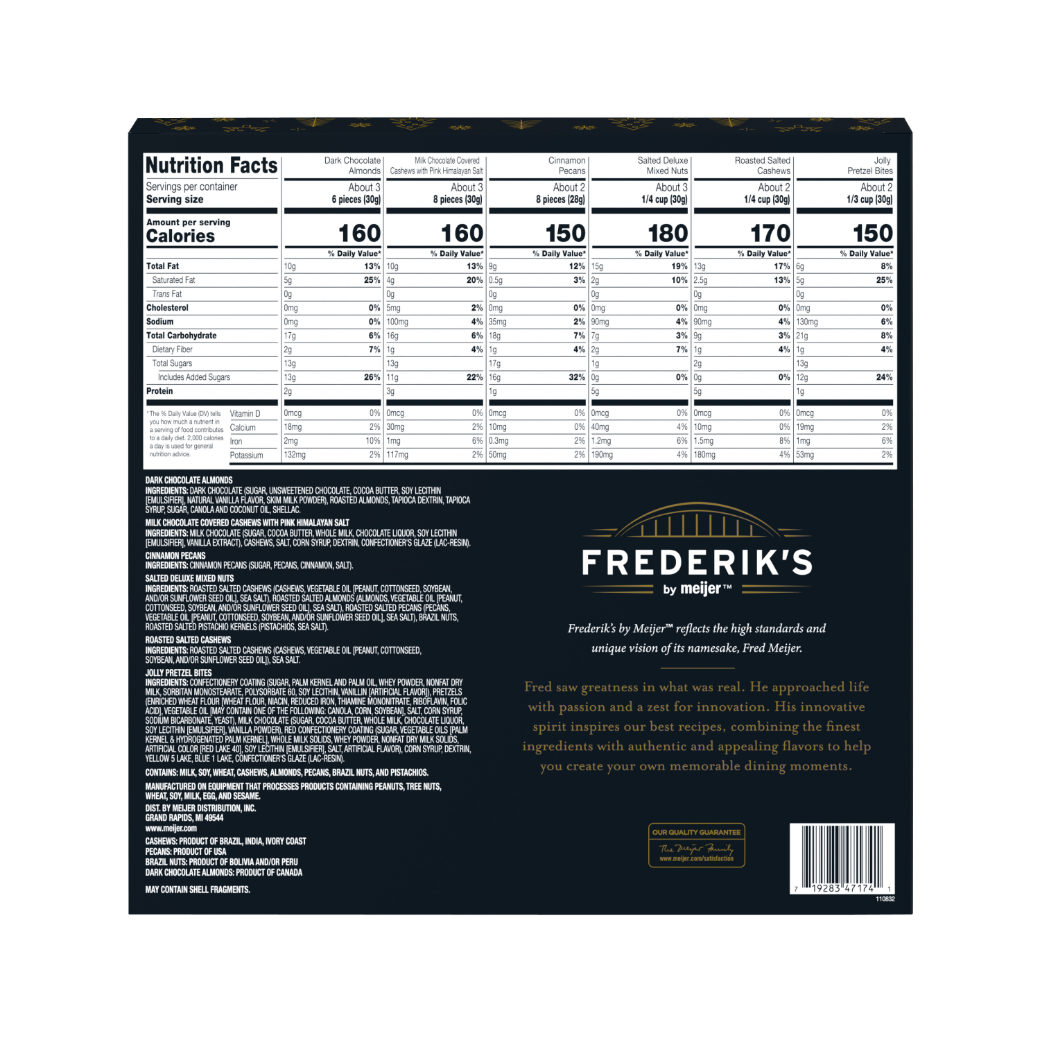 slide 2 of 6, FREDERIKS BY MEIJER Frederiks Holiday Party Tray #1 16.5oz, 16.5 oz