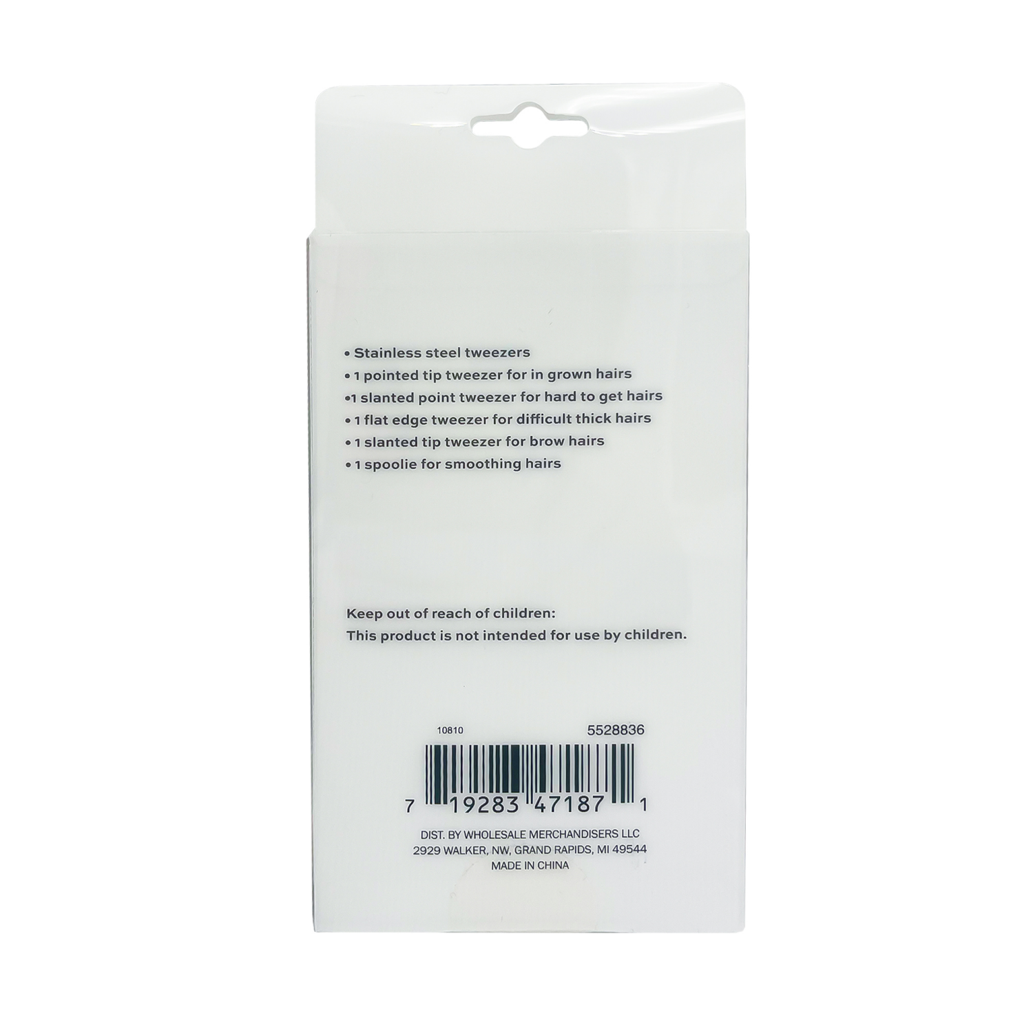 slide 3 of 3, Studio M Professional Studio M Pro 5 Pack Mini Tweezers, 5 ct