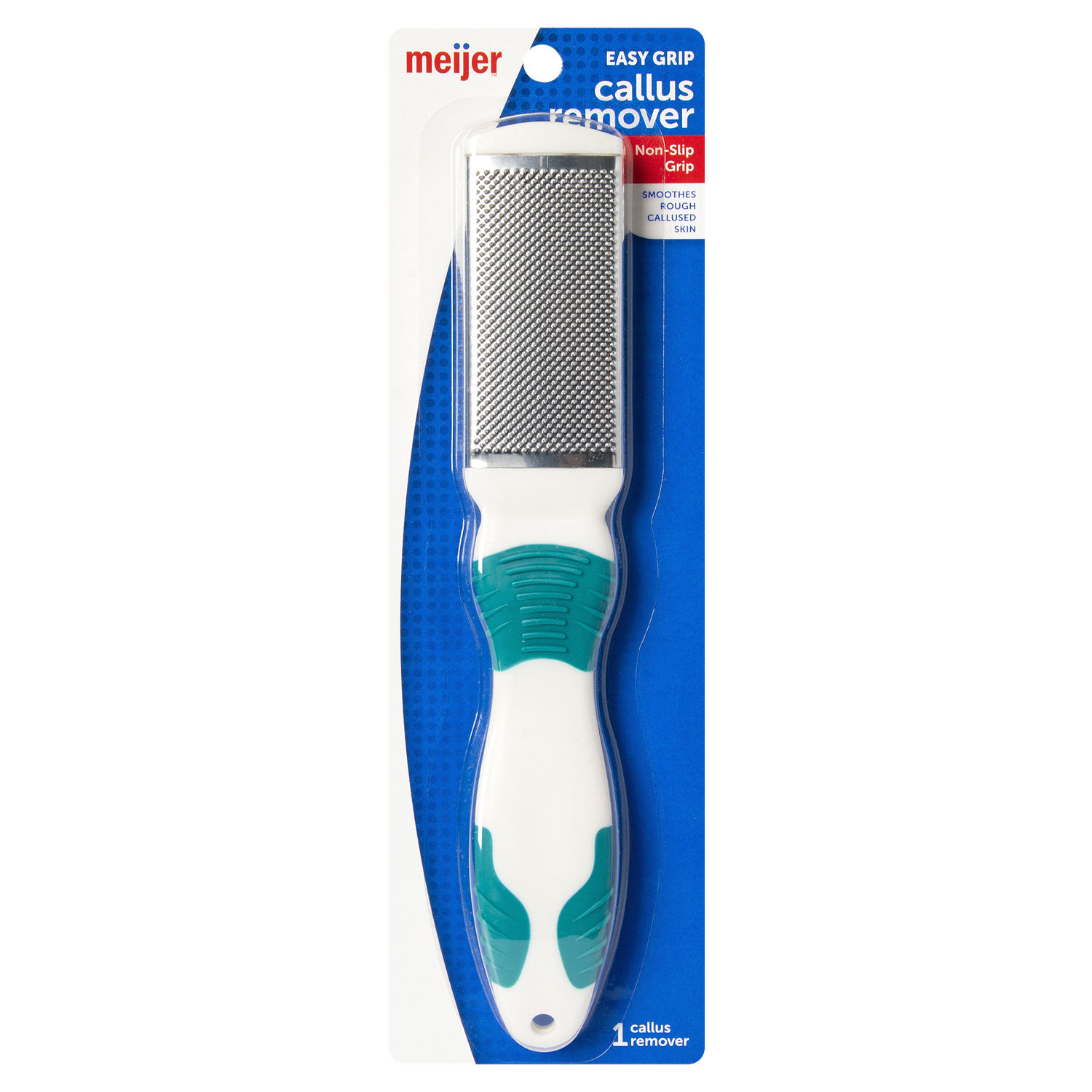 slide 1 of 2, Meijer Easy Grip Callus Remover, 1 ct
