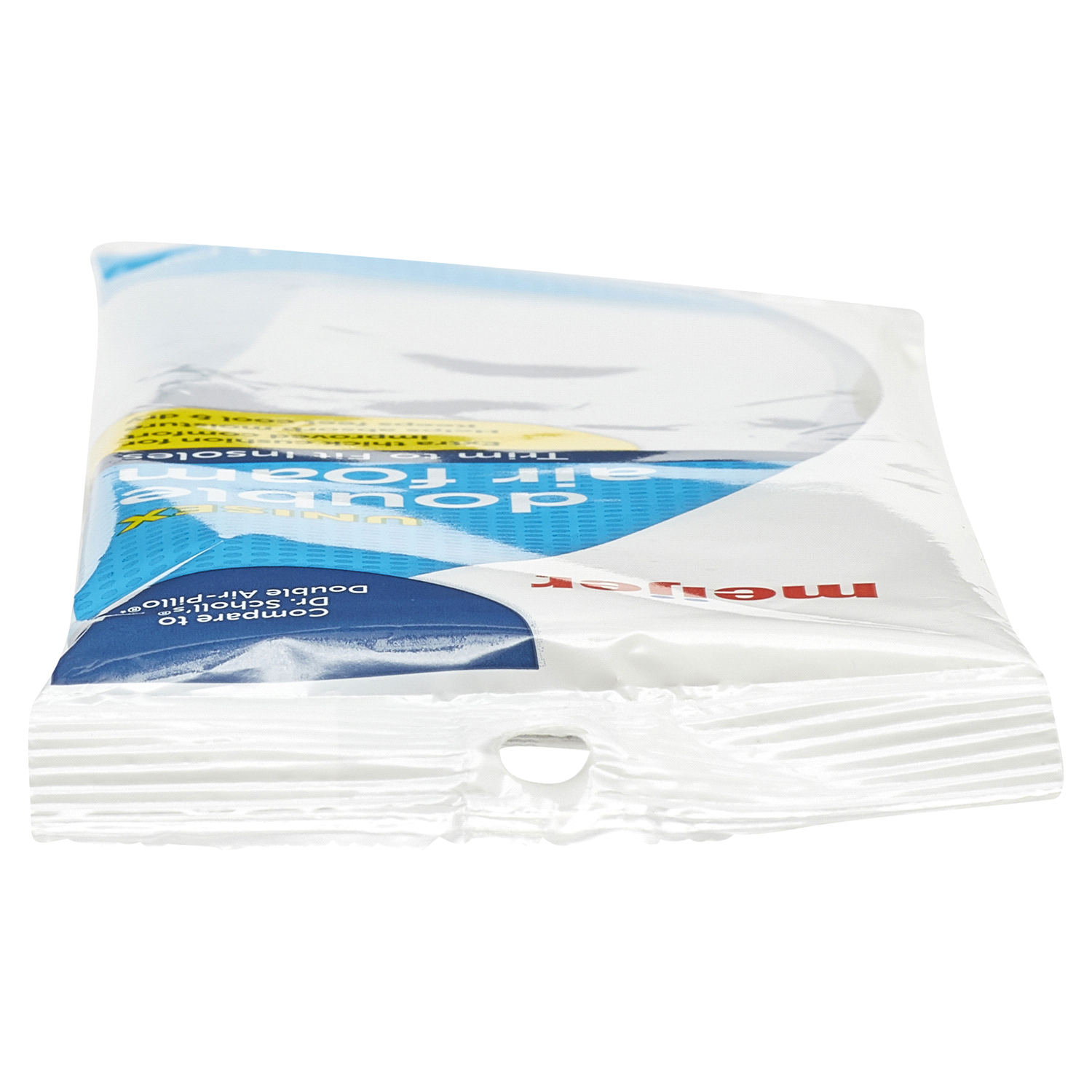 slide 5 of 5, Meijer Double Thick Air Foam Insoles, One Size Fits Most, 1 Pair, 1 ct