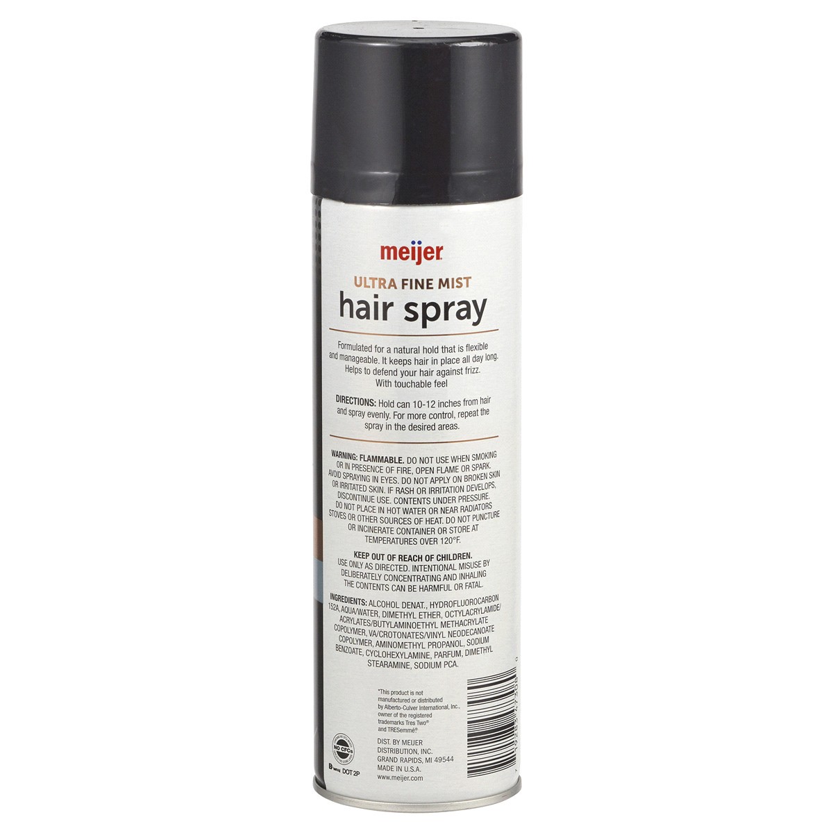 slide 2 of 2, Meijer Firm Hold Ultra Fine Mist Hair Spray, 11 oz