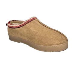 Falls Creek Men's Slipper Duncan, Chestnut, Size L