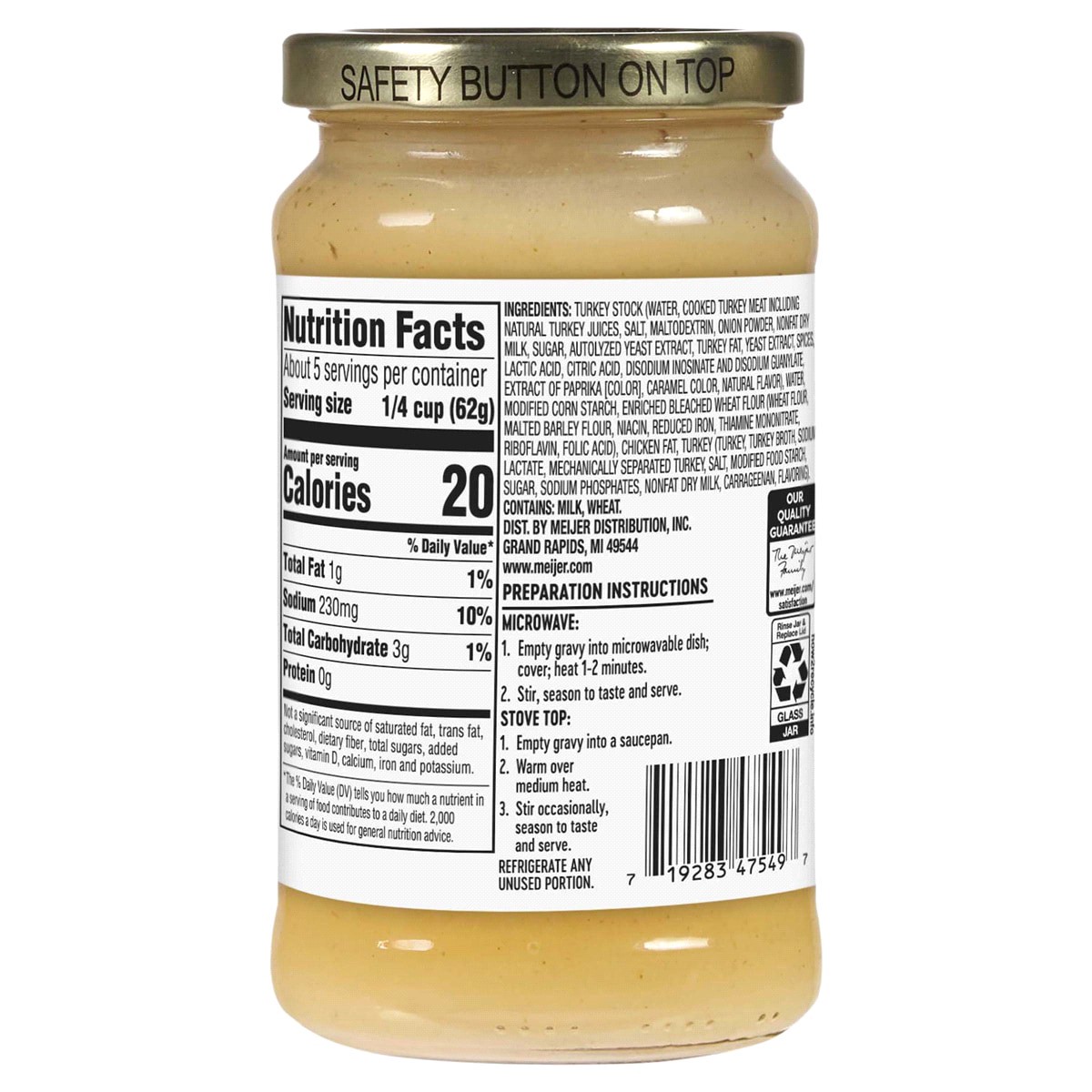 slide 2 of 2, Meijer Turkey Gravy, 12 oz