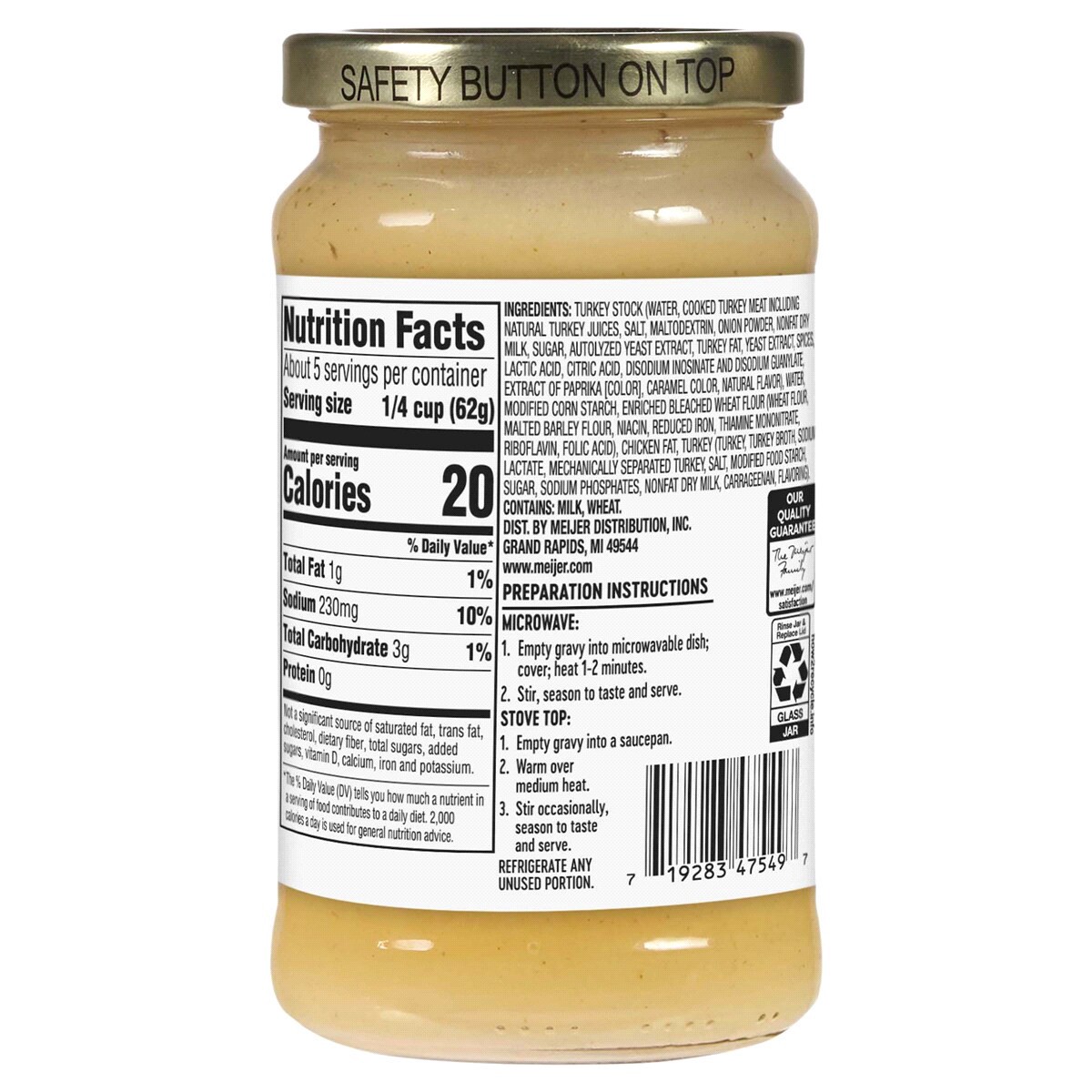 slide 2 of 2, Meijer Turkey Gravy, 12 oz