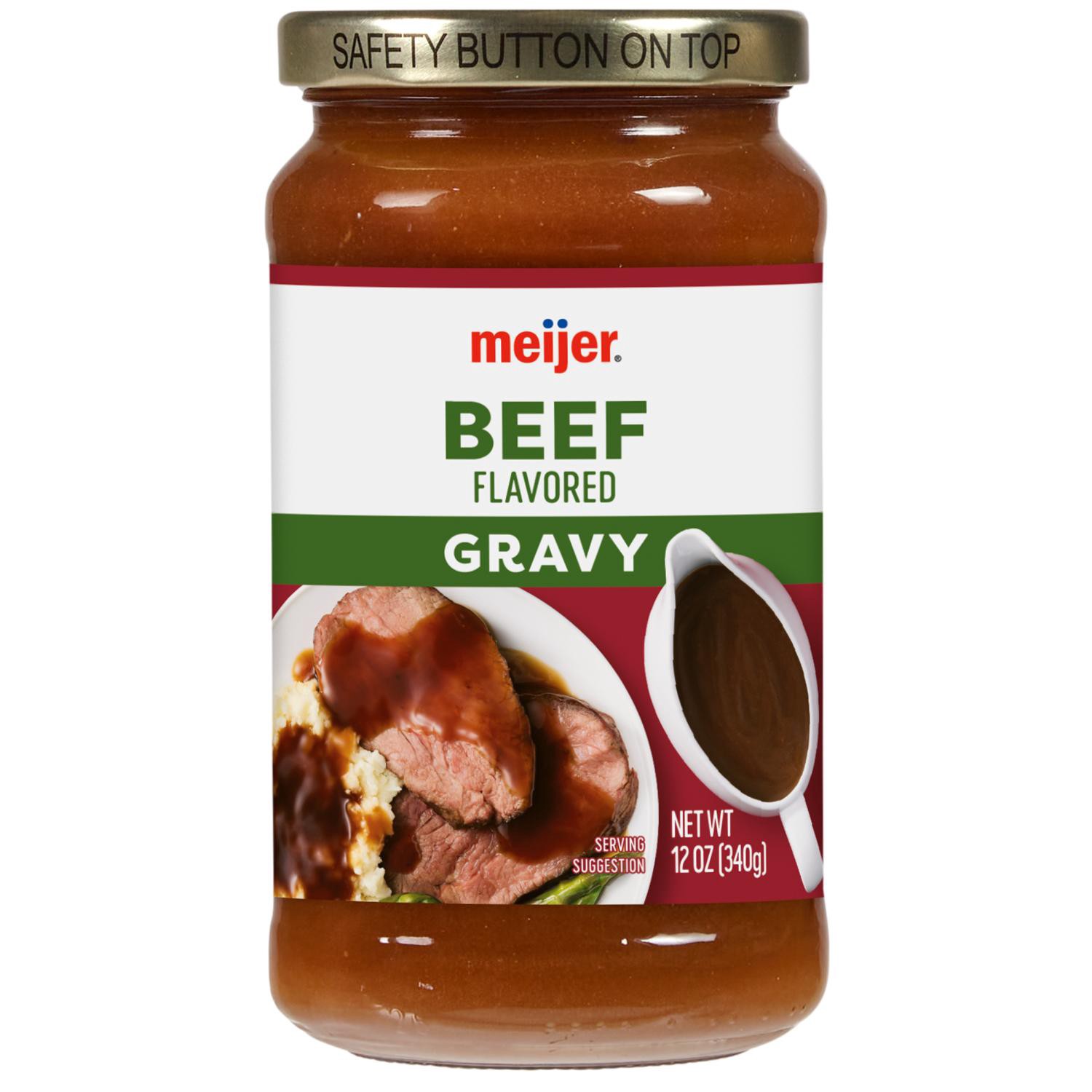 slide 1 of 2, Meijer Beef Gravy, 12 Oz, 12 oz