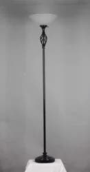 ROOM & RETREAT RR Birdcage Torchiere Floor Lamp