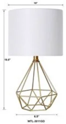 ROOM & RETREAT RR Wire Table Lamp